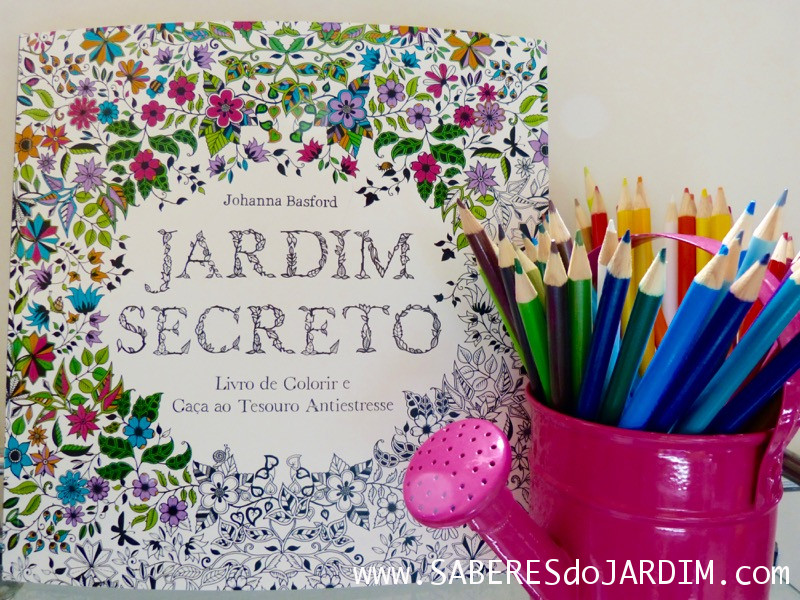 Jardim Secreto - Livro de Colorir